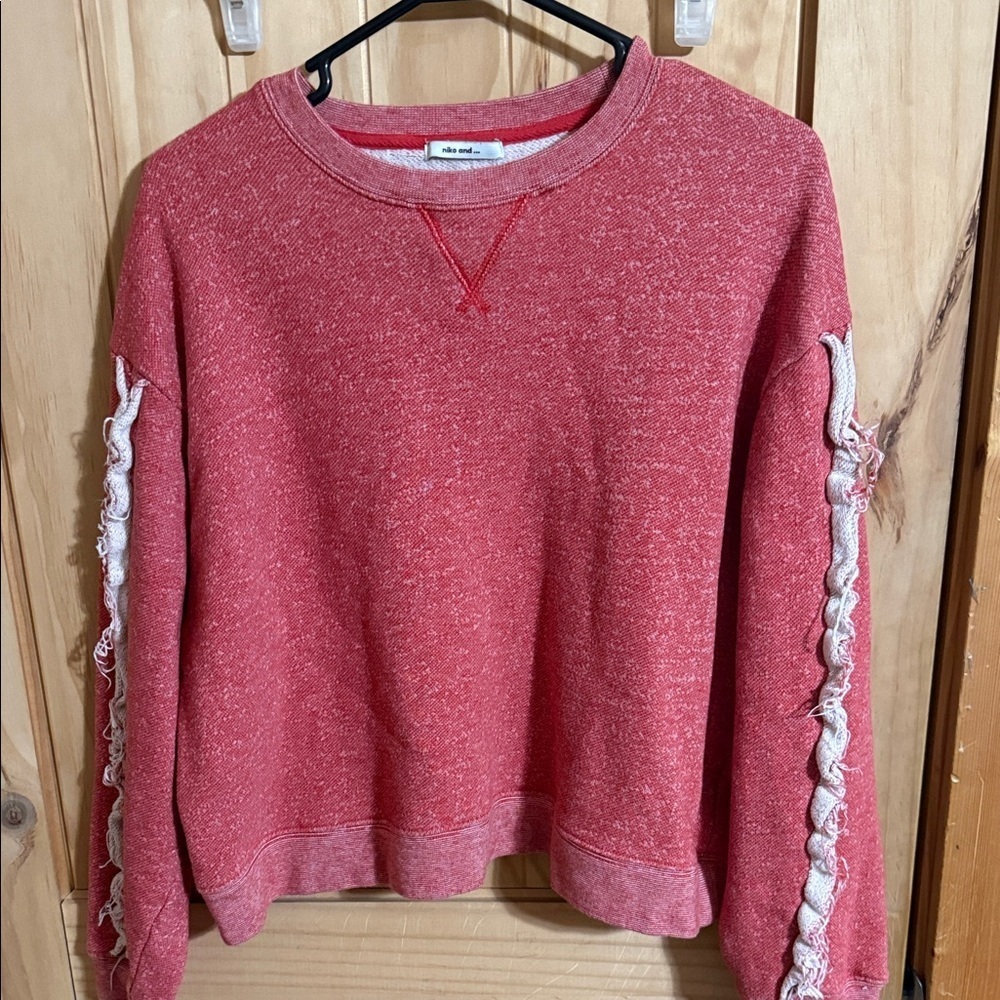 Niko and… Women's Red Crew Neck Sweater